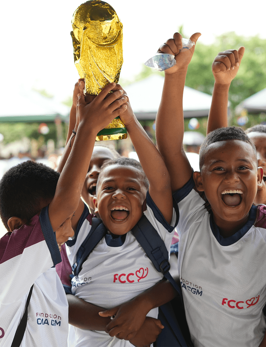 Fútbol con Corazón and the CMA CGM Foundation join forces to empower Colombia's youth through football